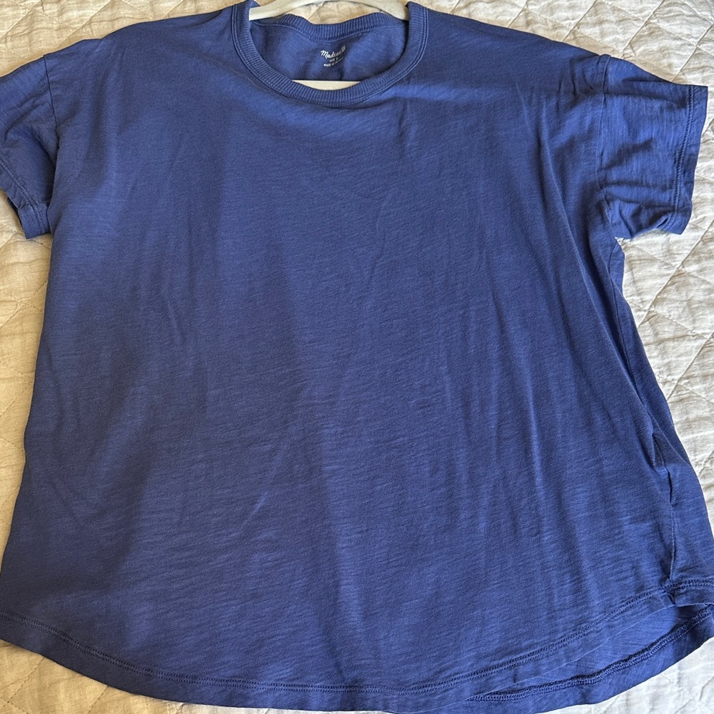 Madewell Women’s Blue Casual T-Shirt